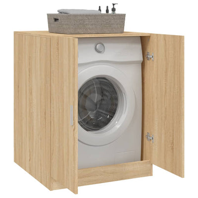 Washing Machine Cabinet Sonoma Oak 71x71.5x91.5 cm Payday Deals