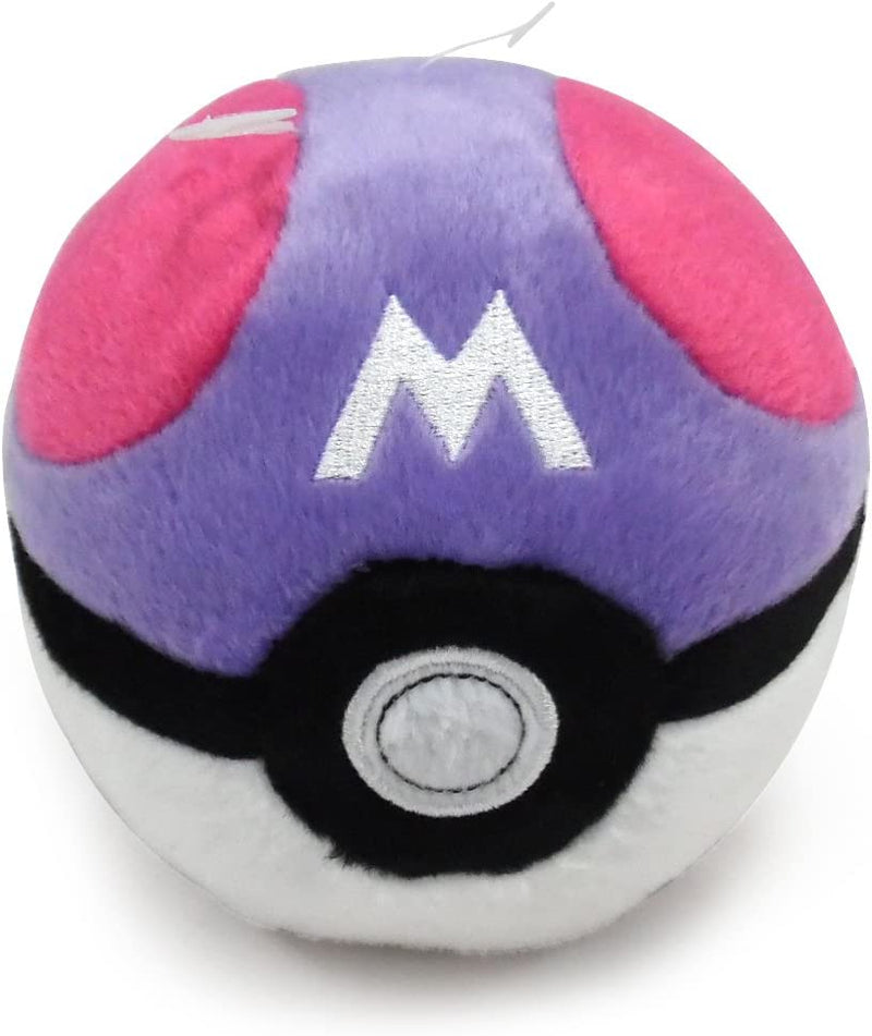 WCT Pokemon 5" Plush Pokeball Master Ball with Weighted Bottom Payday Deals