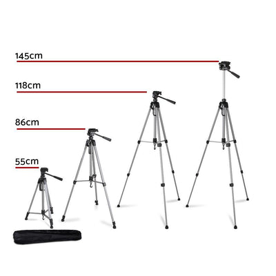 Weifeng 1.45M Professional Camera & Phone Tripod Payday Deals
