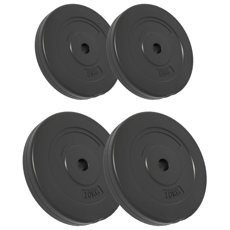 Weight Plates 4 pcs 30 kg Cement Payday Deals