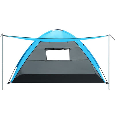Weisshorn Camping Tent Beach Tents Hiking Sun Shade Shelter Fishing 2-4 Person Payday Deals