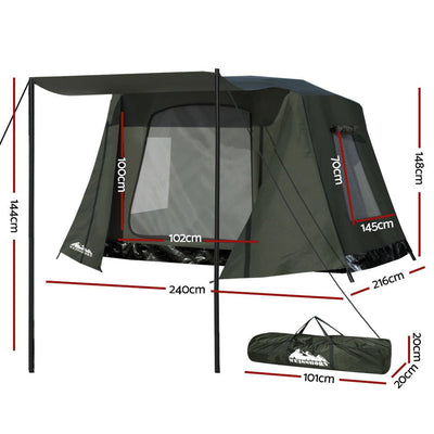 Weisshorn Camping Tent Instant Up 2-3 Person Tents Outdoor Hiking Shelter Payday Deals