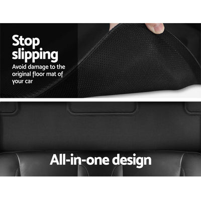 Weisshorn Car Rubber Floor Mats Front and Rear Fits Tesla Model Y 2021-2023 Payday Deals