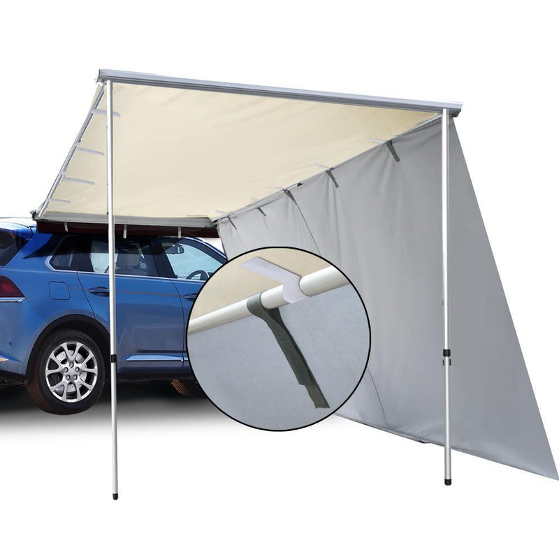 Weisshorn Car Shade Awning 2.5 X 3M W/ Extension 3 X 2M