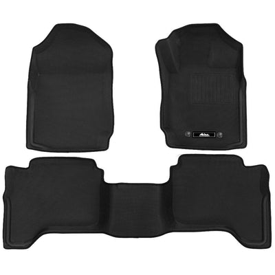 Weisshorn Ford Ranger Car Floor Mats PX PX2 PX3 Dual Cab 2011-2019 3D Rubber