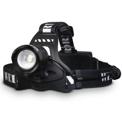 Weisshorn Set of 2 5 Modes LED Flash Torch Headlamp
