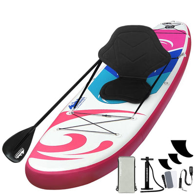 Weisshorn Stand Up Paddle Board 11ft Inflatable SUP Surfboard Paddleboard Kayak Payday Deals