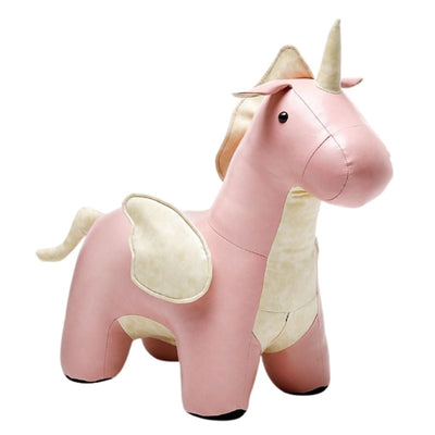 Wendy Wooden Pink Unicorn Princess Kiddie Chair Payday Deals