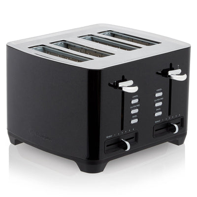 Westinghouse 1750W 4 Slice Toast/Extra Wide Slot/High Lift Bread Toaster Black Payday Deals