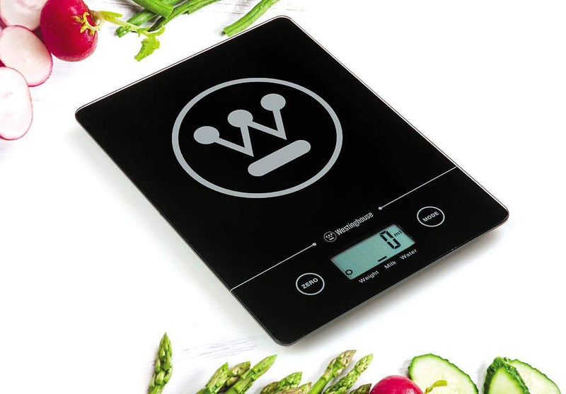 Westinghouse Electronic 8kg Kitchen LCD/Touch Scale/Weight Cooking/Baking - Black Payday Deals