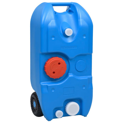 Wheeled Water Tank for Camping 40 L Blue Payday Deals