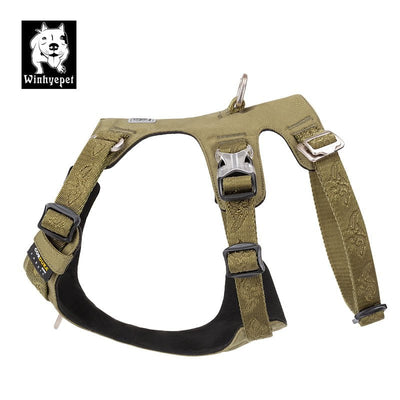 Whinhyepet Harness Army Green M Payday Deals