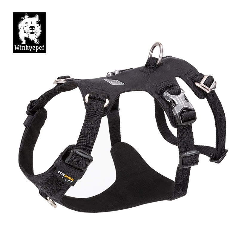 Whinhyepet Harness Black 2XS Payday Deals