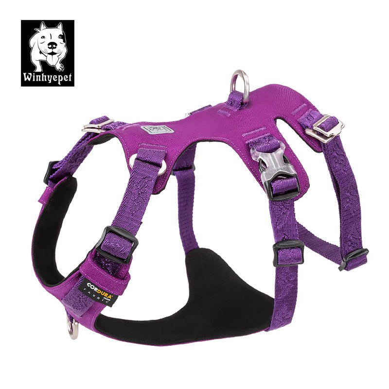 Whinhyepet Harness Purple L Payday Deals