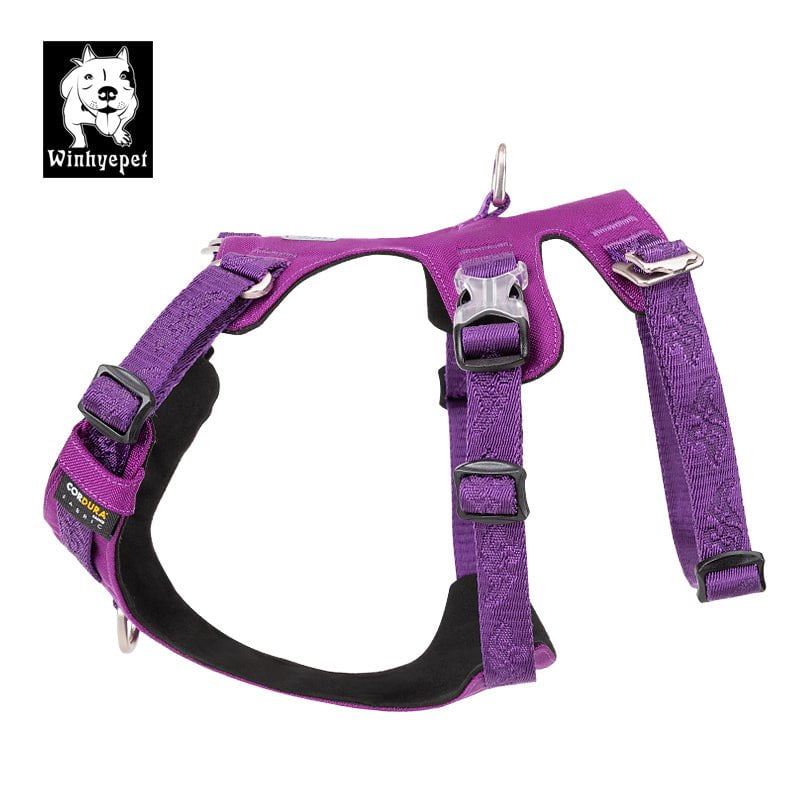 Whinhyepet Harness Purple L Payday Deals