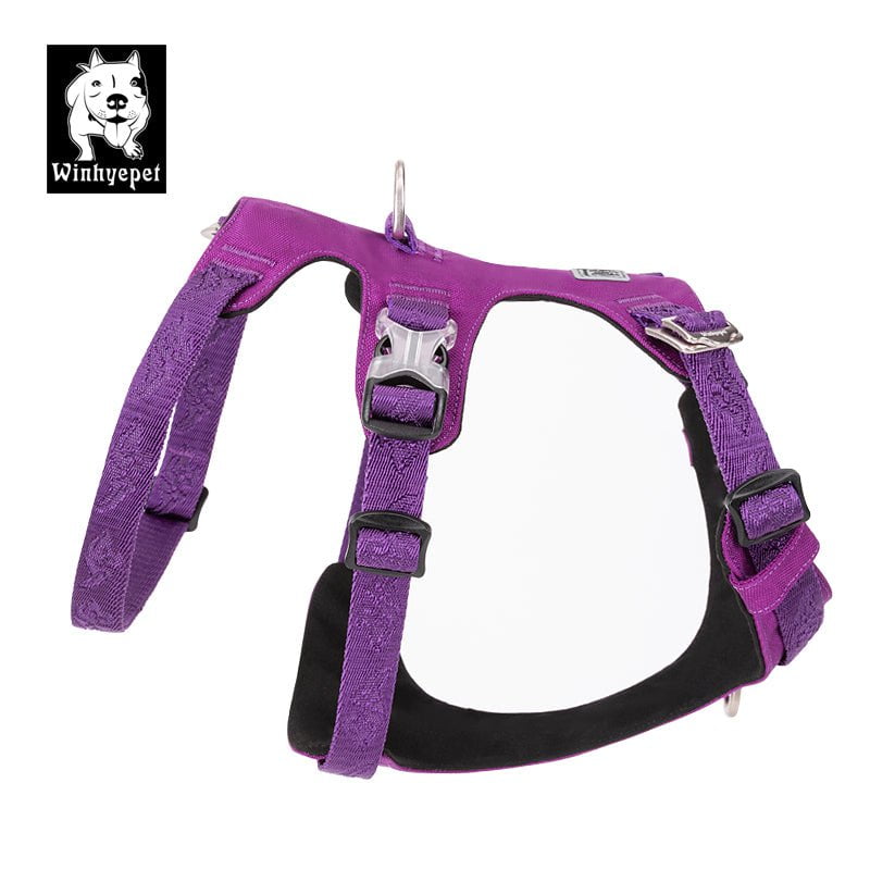 Whinhyepet Harness Purple L Payday Deals