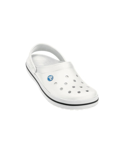 White Clog Sandals with Heel Straps and Ventilation Ports - 15 US Payday Deals