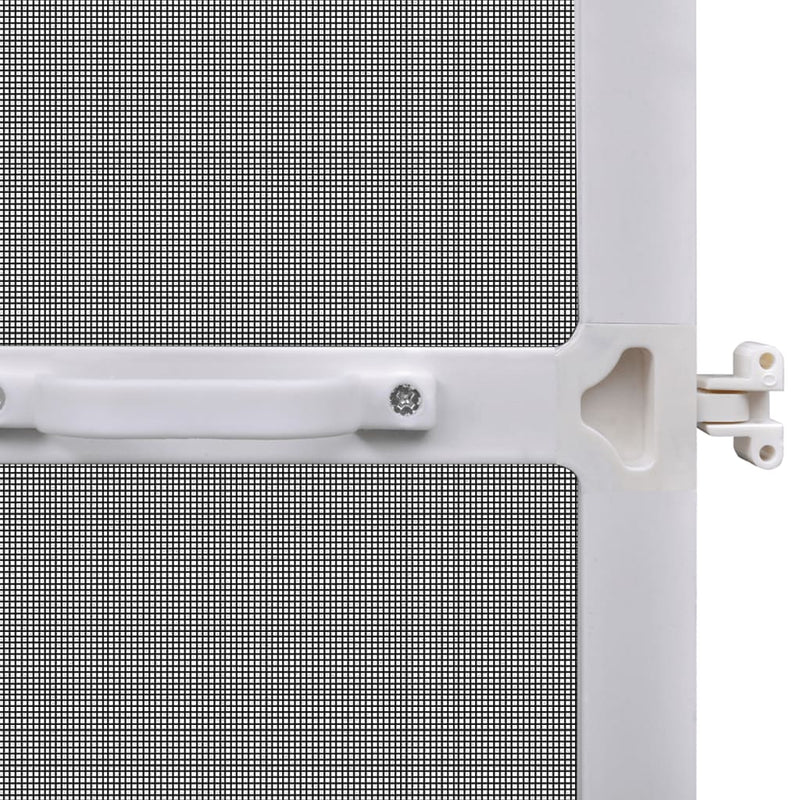 White Hinged Insect Screen for Doors 120 x 240 cm Payday Deals