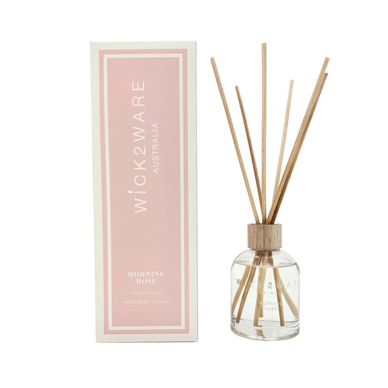 Wick2Ware Australia Morning Rose Fragrance Reed Diffuser 200ml/7.1 fl oz Payday Deals