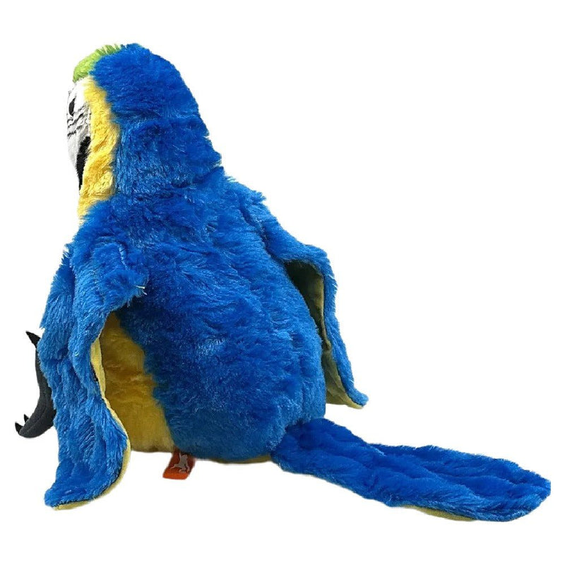 Wild Republic Cuddlekins Bird Macaw Parrot Yellow Blue Plush Toy Animal 30cm Payday Deals