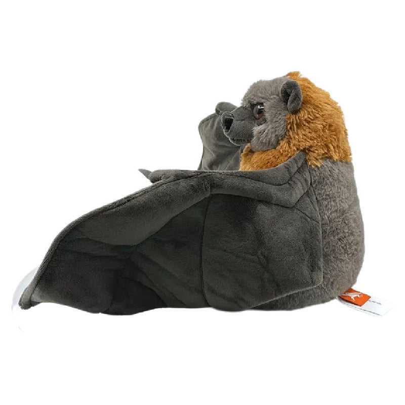 Wild Republic Cuddlekins Fruit Bat Flying Fox Plush Toy Stuffed Animal 23cm Payday Deals