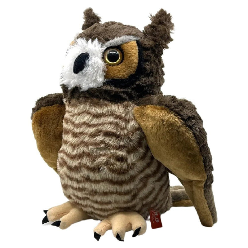 Wild Republic Cuddlekins Great Horned Owl Plush Toy Stuffed Animal 30cm Payday Deals
