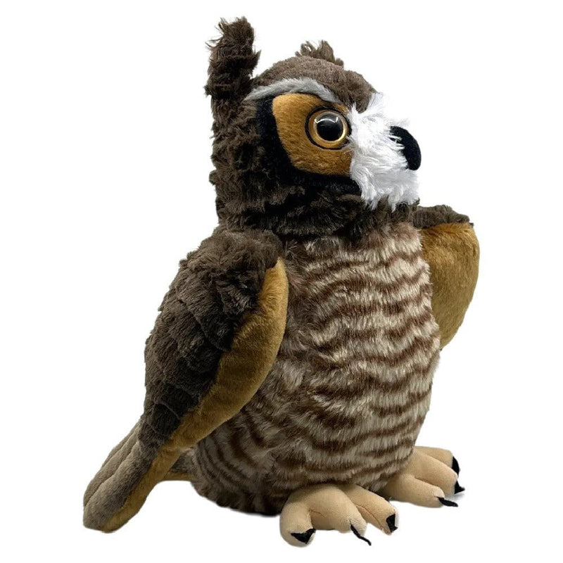 Wild Republic Cuddlekins Great Horned Owl Plush Toy Stuffed Animal 30cm Payday Deals