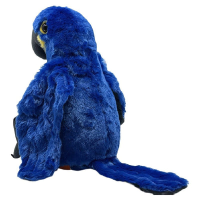 Wild Republic Hyacinth Macaw Blue Parrot Medium Plush Toy Stuffed Animal 30cm Payday Deals