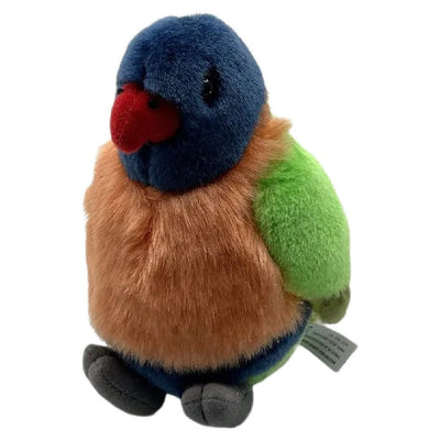 Wild Republic Rainbow Lorikeet Bird Plush Toy Stuffed Animal With Sound 18cm