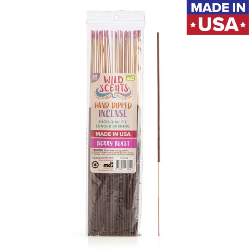 Wild Scents Berry Blast Incense (40 pcs) Payday Deals