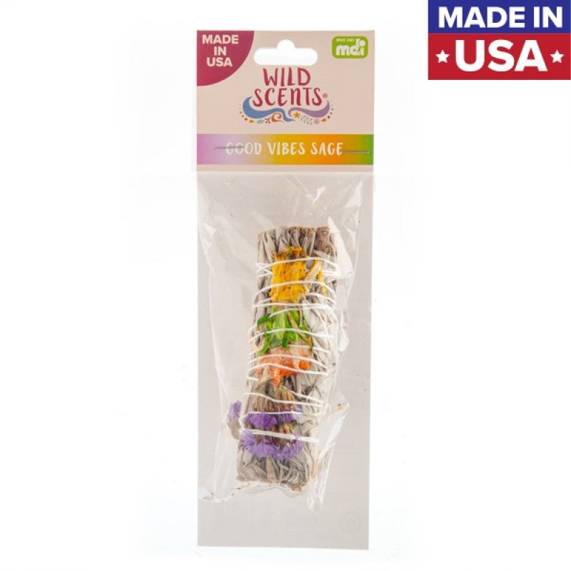 Wild Scents Good Vibes Sage & Herbs Smudge Stick Payday Deals