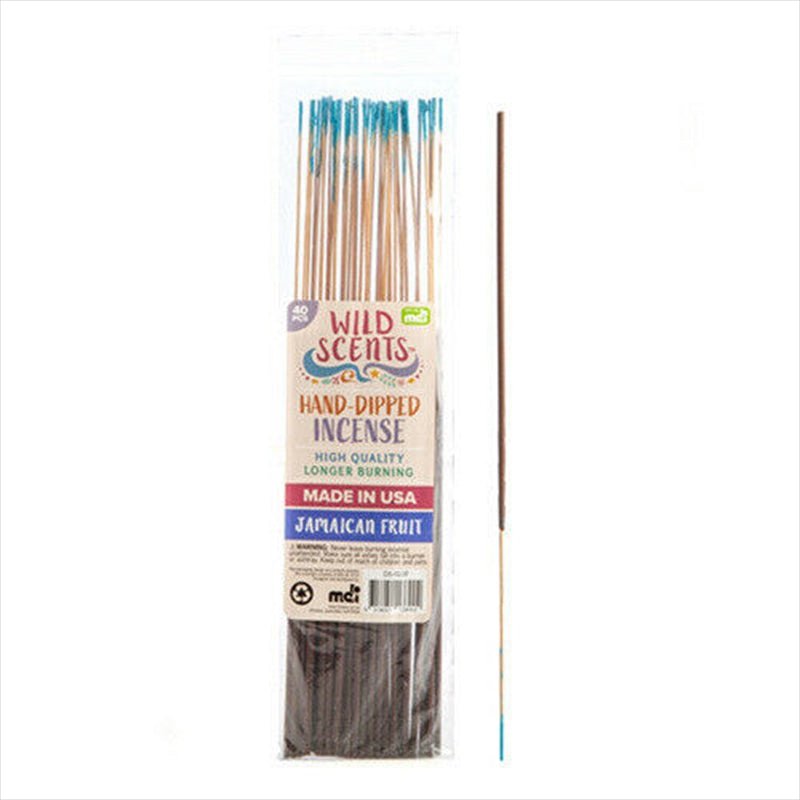 Wild Scents Jamaican Fruit Incense Sticks 40pcs Payday Deals