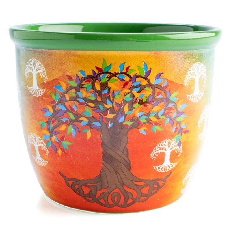 Wild Scents Tree of Life Ceramic Smudge Bowl Payday Deals