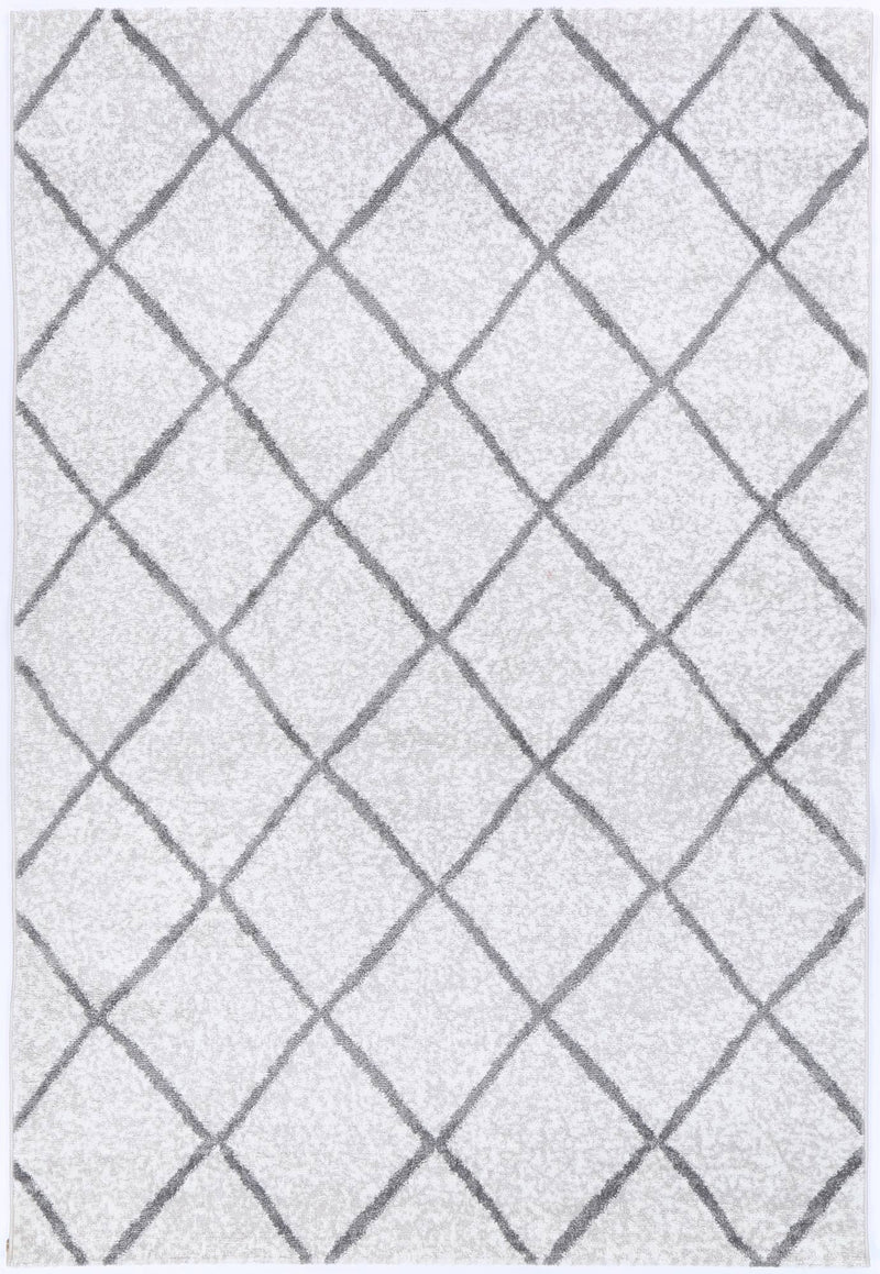 Windjana Diamond Silver Rug 160x230cm Payday Deals