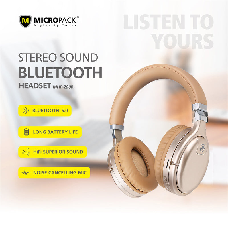 Wireless Headphones Bluetooth 5.0 earphone headset with Mic Noise Cancelling AU Payday Deals