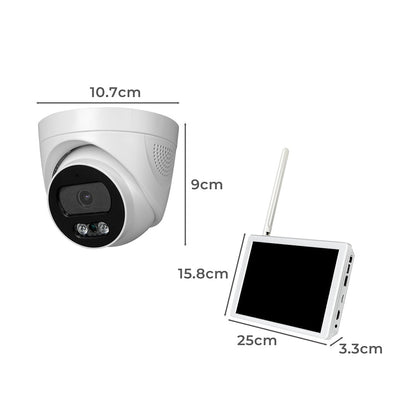 Wireless Security Camera System Set Wifi 1080P Home CCTV 8CH NVR Night MonitorX4 Payday Deals