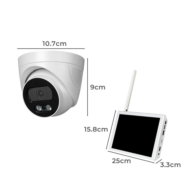 Wireless Security Camera System Set Wifi 1080P Home CCTV 8CH NVR Night MonitorX8 Payday Deals