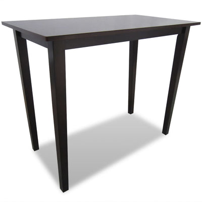 Wooden Bar Table Brown Payday Deals