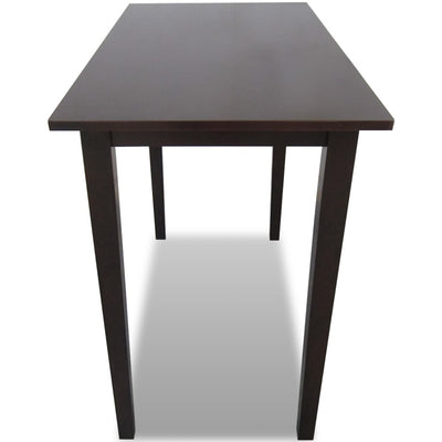 Wooden Bar Table Brown Payday Deals