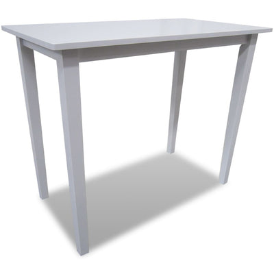 Wooden Bar Table White Payday Deals