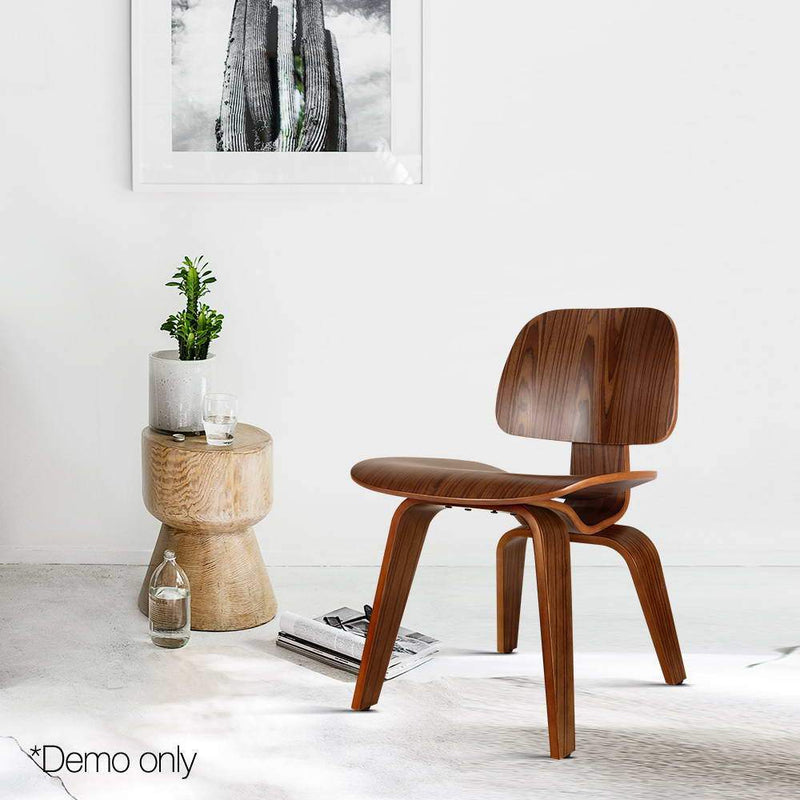 Wooden Dining Chair -  Walnut