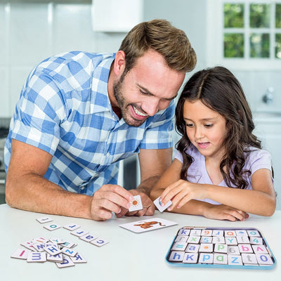 Wooden Magnetic Letters Numbers Alphabet Fridge Magnets Educational Toy Set Preschool Learning for 3 to 5 Years Kid Toddler Payday Deals