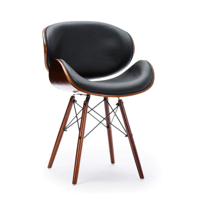 Wooden & PU Leather Franklin Visitor / Dining Chair Payday Deals