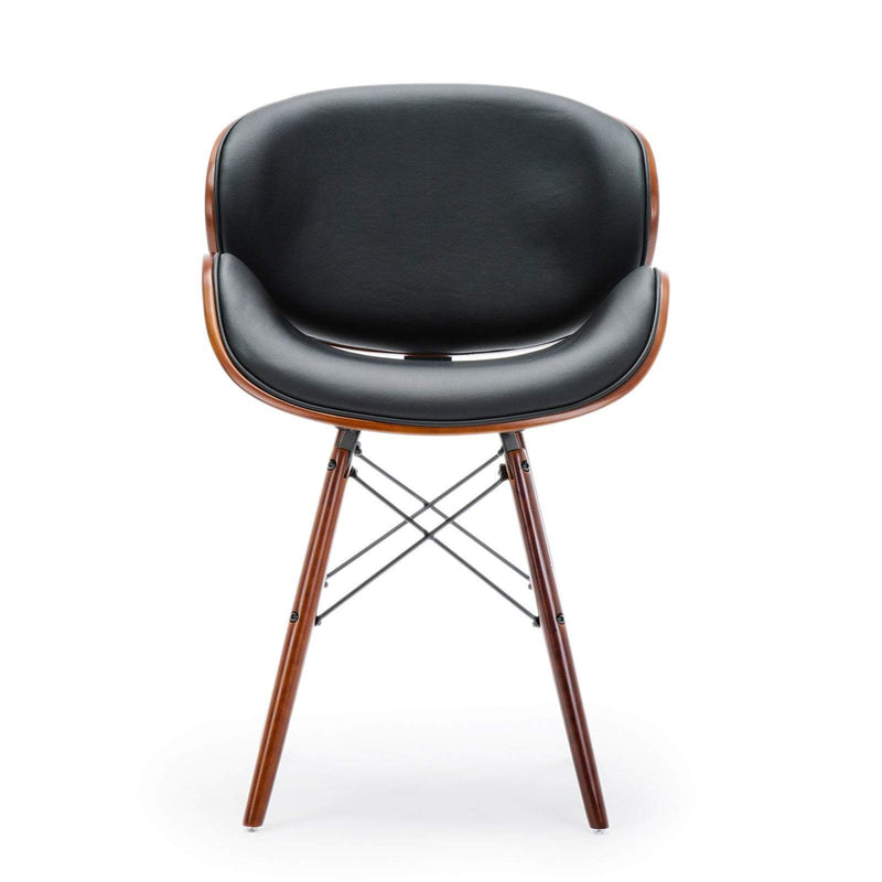 Wooden & PU Leather Franklin Visitor / Dining Chair