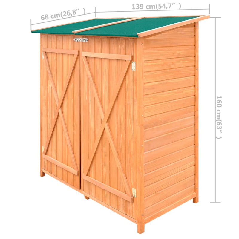 Wooden Shed Garden Tool Shed Storage Room Large Payday Deals