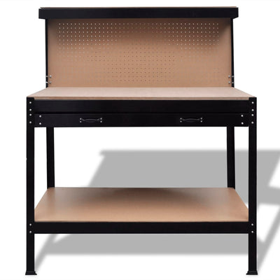 Workbench with Pegboard and Drawer Payday Deals