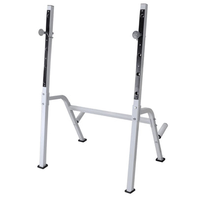 Workout Bench with Weight Rack&Barbell and Dumbbell Set 120 kg Payday Deals