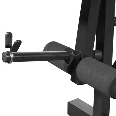 Workout Bench with Weight Rack Barbell and Dumbbell Set 30.5kg Payday Deals