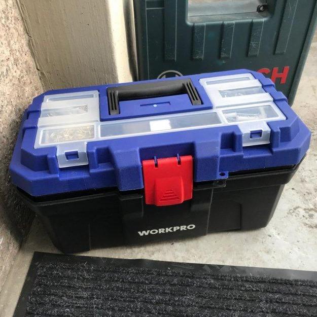 WORKPRO PLASTIC TOOL BOX Payday Deals