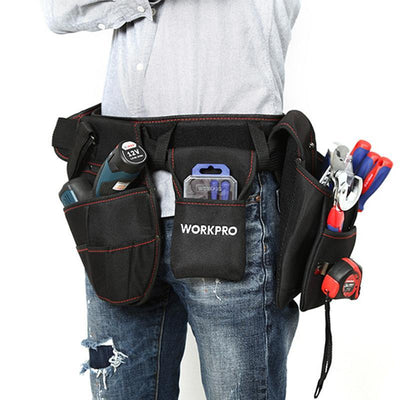 WORKPRO TOOL BAG WITH HOLSTER AND POUCH Payday Deals